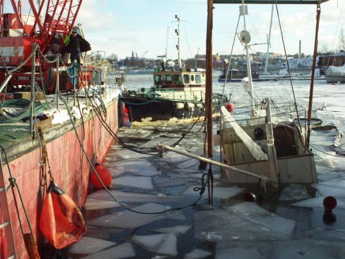 Santa Maria på väg upp