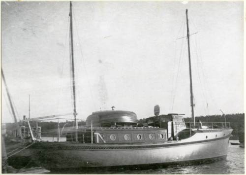 M/Y Calina fotot taget 1925